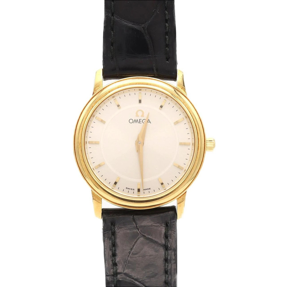 Omega De Ville YG CAL.1471 595.1050 Quartz Watch